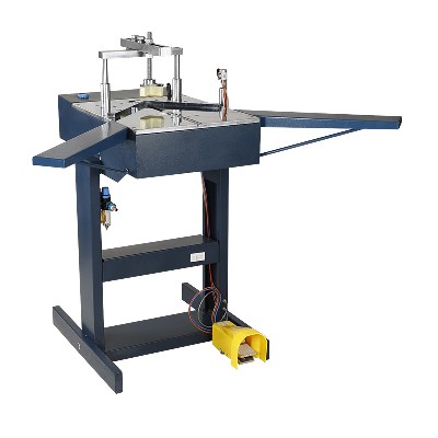 Pneumatic nail angle machine